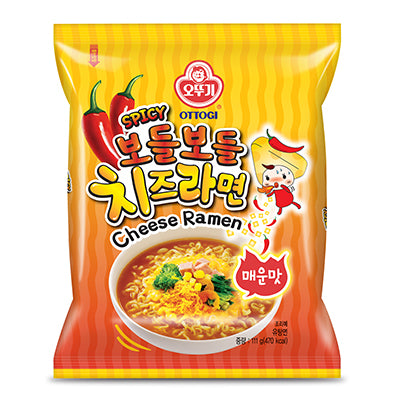 Ottogi Stir Fry Cheese Ramen Spicy 130g